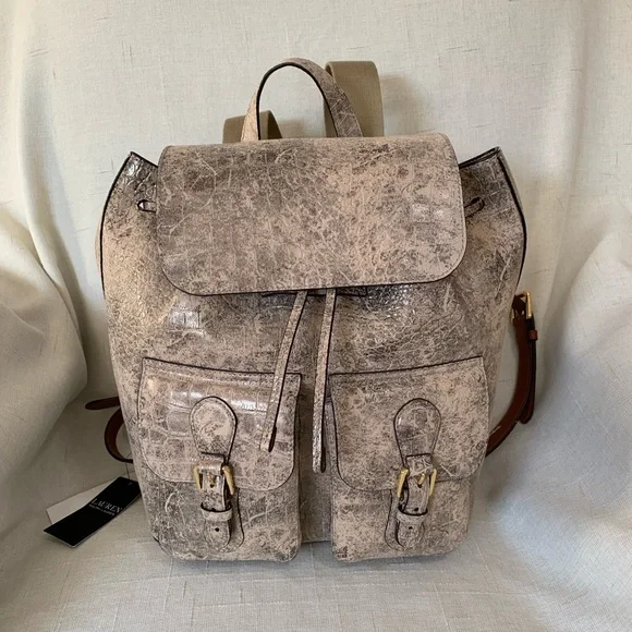 Lauren Ralph Lauren | Bags | Ralph Lauren Backpack Olive  display picture 1